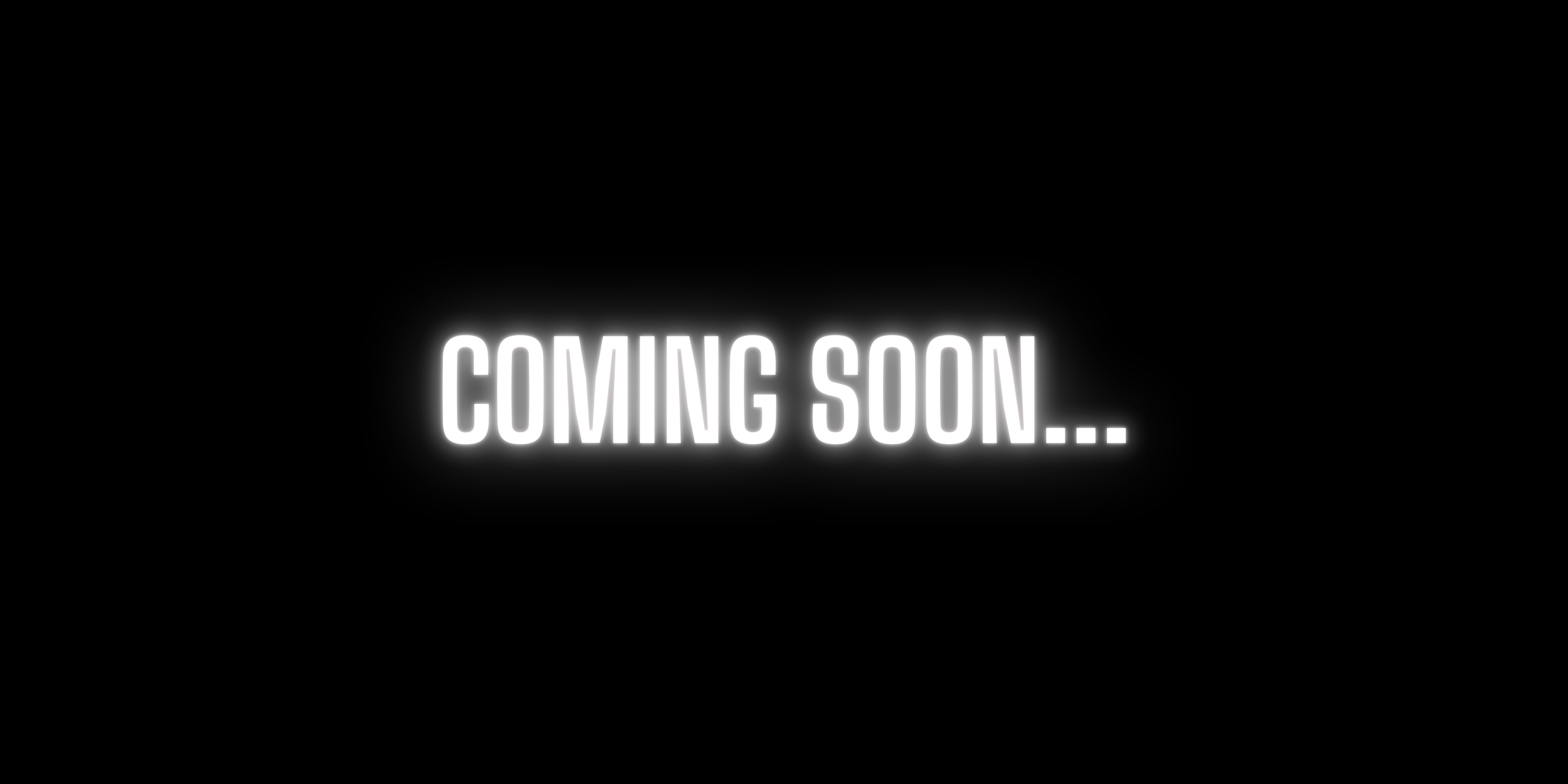 Project 3: Coming Soon...